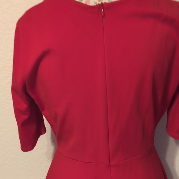 Lulu's Sheer Skater Dress - Picture 6 of 7